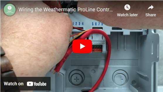 Wiring the Weathermatic ProLine Controller