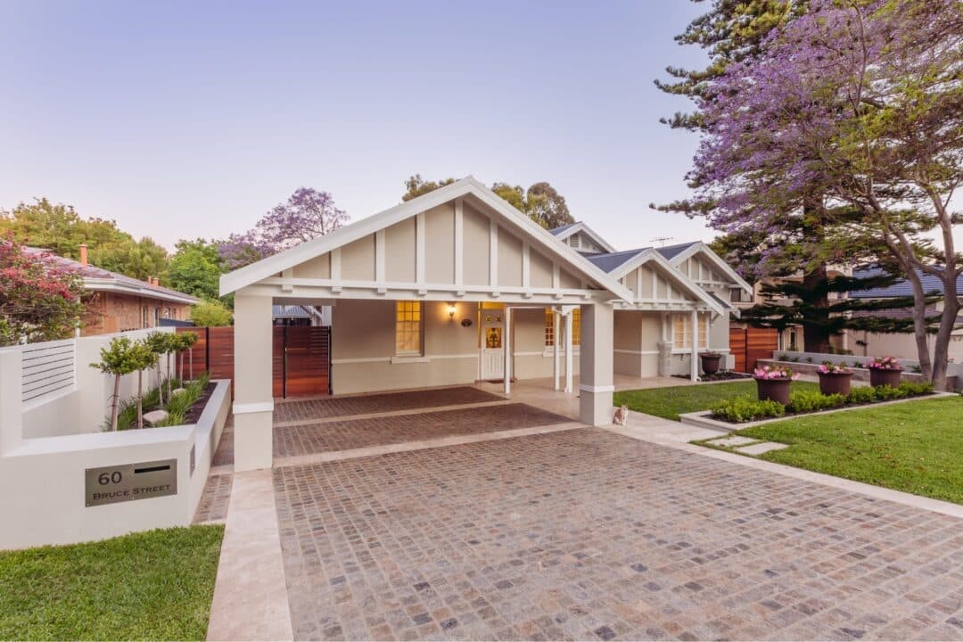 Carport renovation designed to match the look of the house